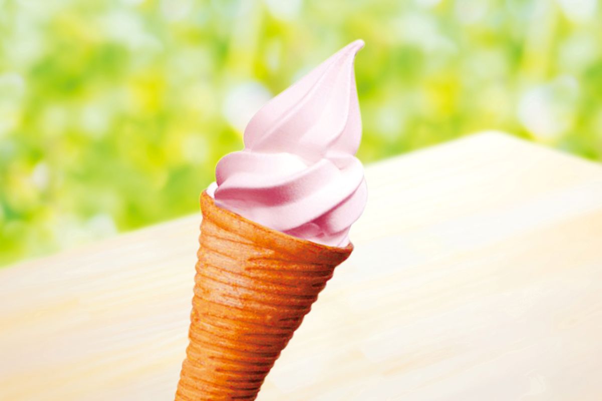 岩下の新生姜ソフトクリーム
